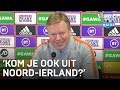 Koeman dolt met verslaggever: 'Kom je ook uit Noord-Ierland?' | VERONICA INSIDE