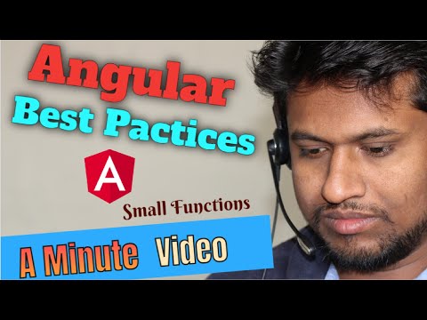 Angular best practices - Small functions