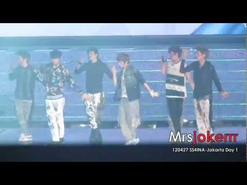 [Fancam] 120427 SS4INA Day 1 EXO M History-Ending