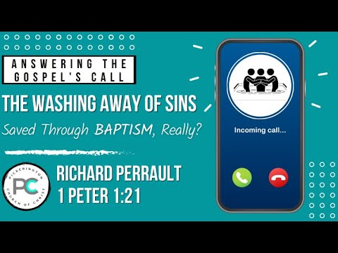 The Washing Away of Sins (Sunday Morning Service, 9.25.22)
