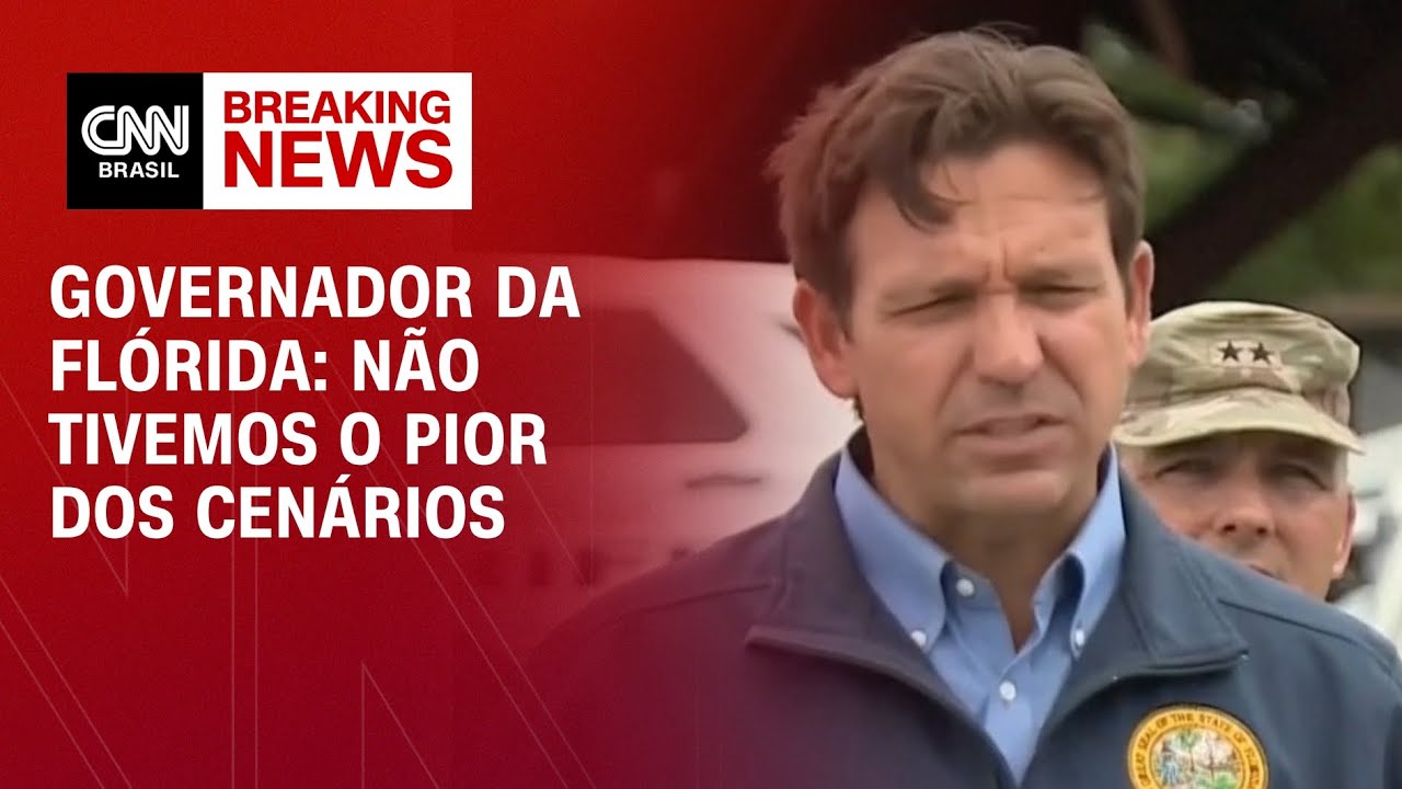 Governador da Flórida: Não tivemos o pior dos cenários | BASTIDORES CNN