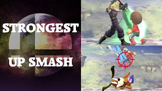 Super Smash Bros. 4 - Who has the strongest Up Smash?