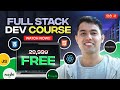Master Full Stack Development For FREE On YouTube Better Than Paid Courses