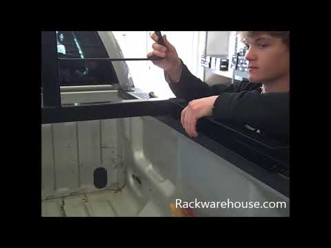 BackRack Pickup Truck Window and Cab Guard Headache Racks with Toolbox Mount Kit
