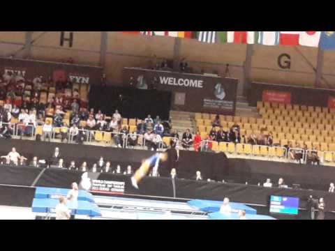 MOSKVINA Nataliia UKR compulsory Trampoline World Championships 2015
