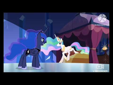 princess celestia have a nightmare about her daughter turning evil