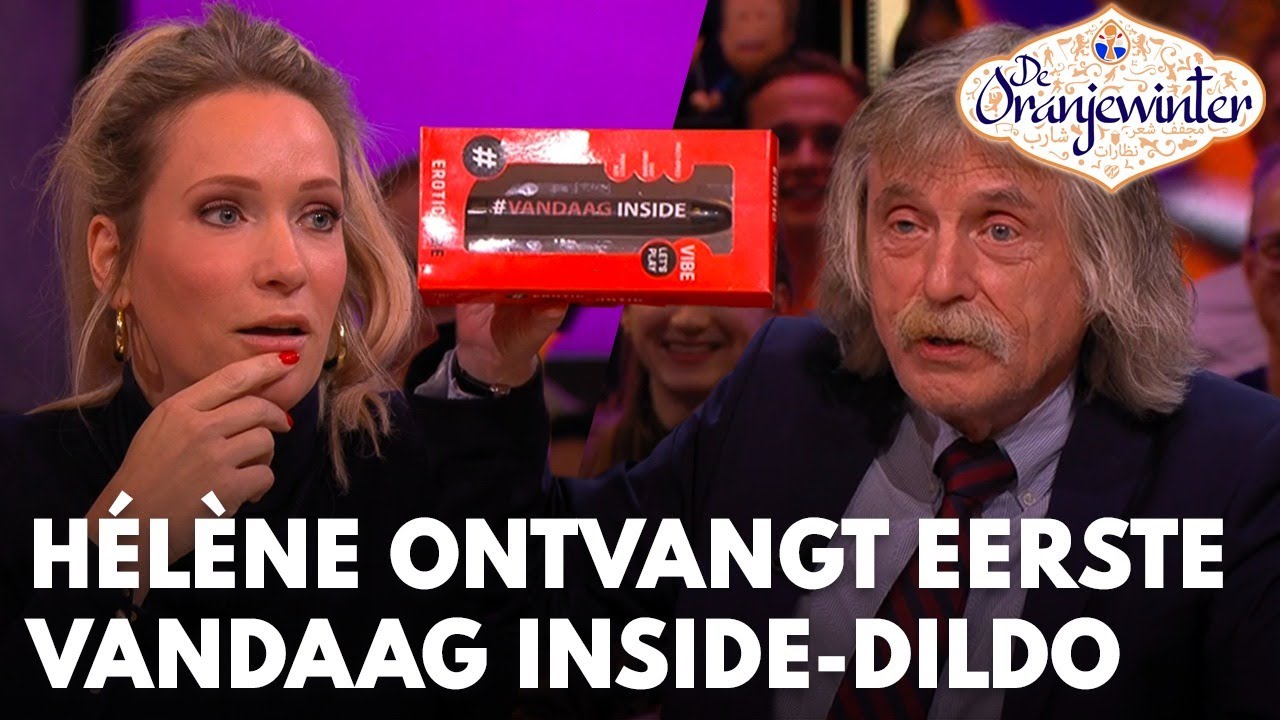 Hélène neemt eerste Vandaag Inside-dildo in ontvangst: 'Hij is wel klein' | DE ORANJEWINTER