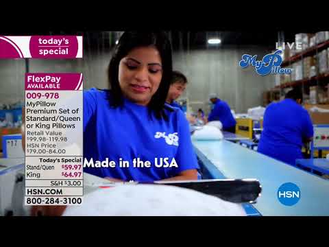 HSN | MyPillow / Home Solutions 01.28.2019 - 03 AM