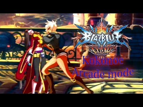 BBCP Extend Kokonoe Arcade mode