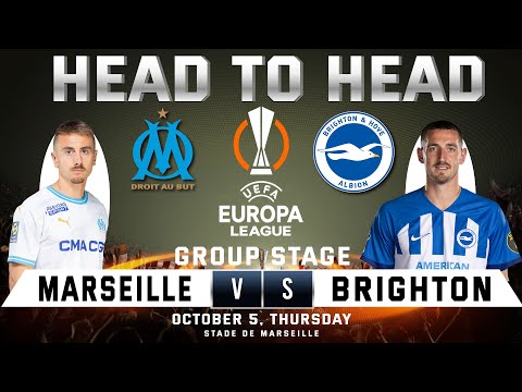 MARSEILLE vs BRIGHTON | PREDICTIONS & Head to Head Stats | OM vs BHA | UEFA EUROPA LEAGUE 2023/24