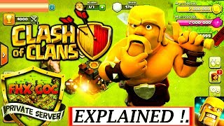 What is COC PRIVATE SERVER ? | Clash Of Clans Private Server - Explained [ Hindi ]