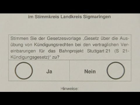 Germany: Vote on controversial rail project