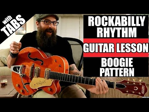 Rockabilly Rhythm - Boogie Woogie Pattern Lesson w/tabs