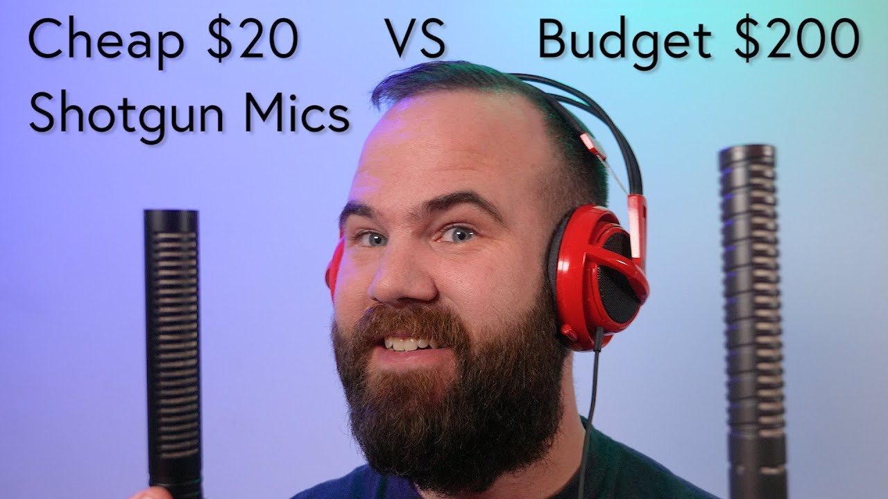 XLR Shotgun Microphones: Cheap $20 vs Budget $200