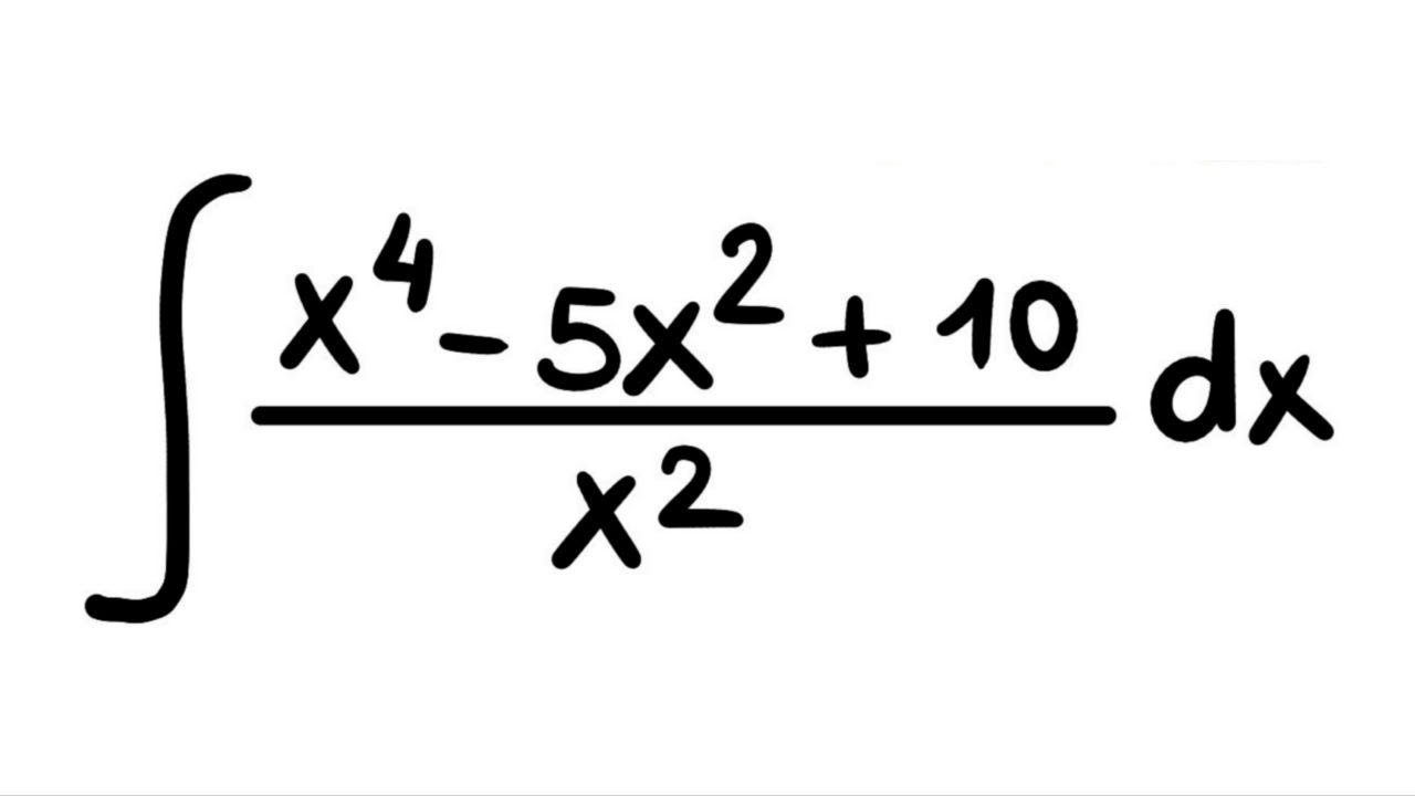 🟢 Como Calcular Integral Indefinida com Fração