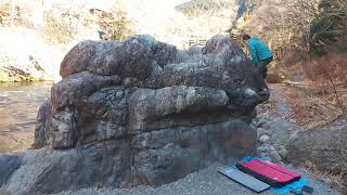 御岳ボルダー　デラシネボルダー４級課題詰め合わせ