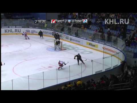 KHL. Atlant-Lokomotiv Highlights [HD]
