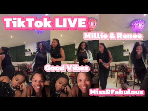 TikTok Live with Miss R Fabulous | Millie & Renée’s First Meet Up ✨ Good Vibes Only 🌸