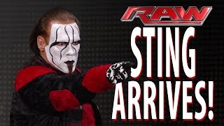 Sting makes a shocking Raw debut: Raw, January 19, 2015