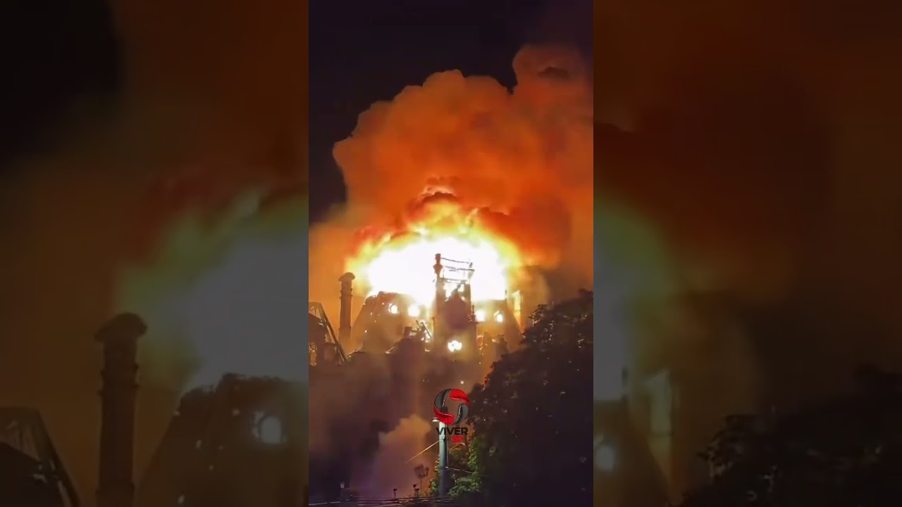 Torre de prédio histórico na França desaba após protestos