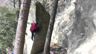 塩原ボルダー スズメバチ 初段ー