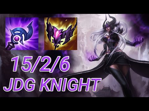 JDG Knight Syndra Mid VS Taliyah | KR Master Patch 13.20