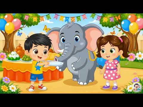 Hathi Raja Kahan Chale | Cute Hindi Nursery Rhyme for Kids | KidMe Learnings