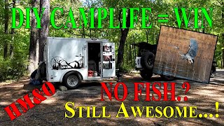 DIY Camper Life : Catfshing and Ham Radio at Martin Creek Sate Park