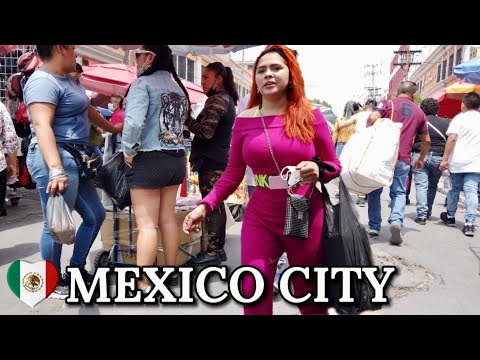 MEXICO CITY CDMX INSIDE A DANGEROUS MARKET TOUR 2021 🇲🇽