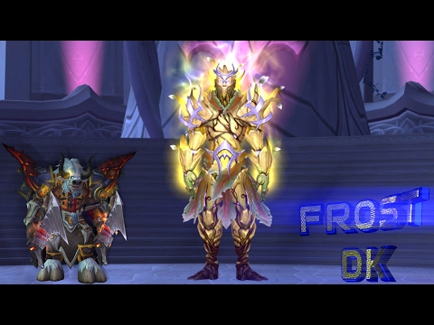WoW Frost DK in Legion Bosskill "High Botanist Tel'arn" - "Nighthold" Raid LFR Melee DPS PoV (4K)