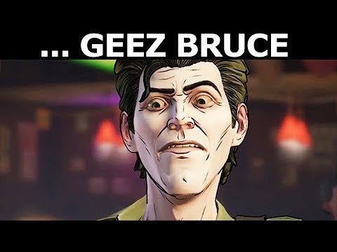You Really Think I'd Do That? - All Bruce's Answers - BATMAN Season 2 The Enemy Within Episode 2