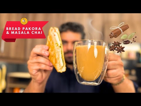 Bread Pakora & Masala Chai | Food With Saad Raja