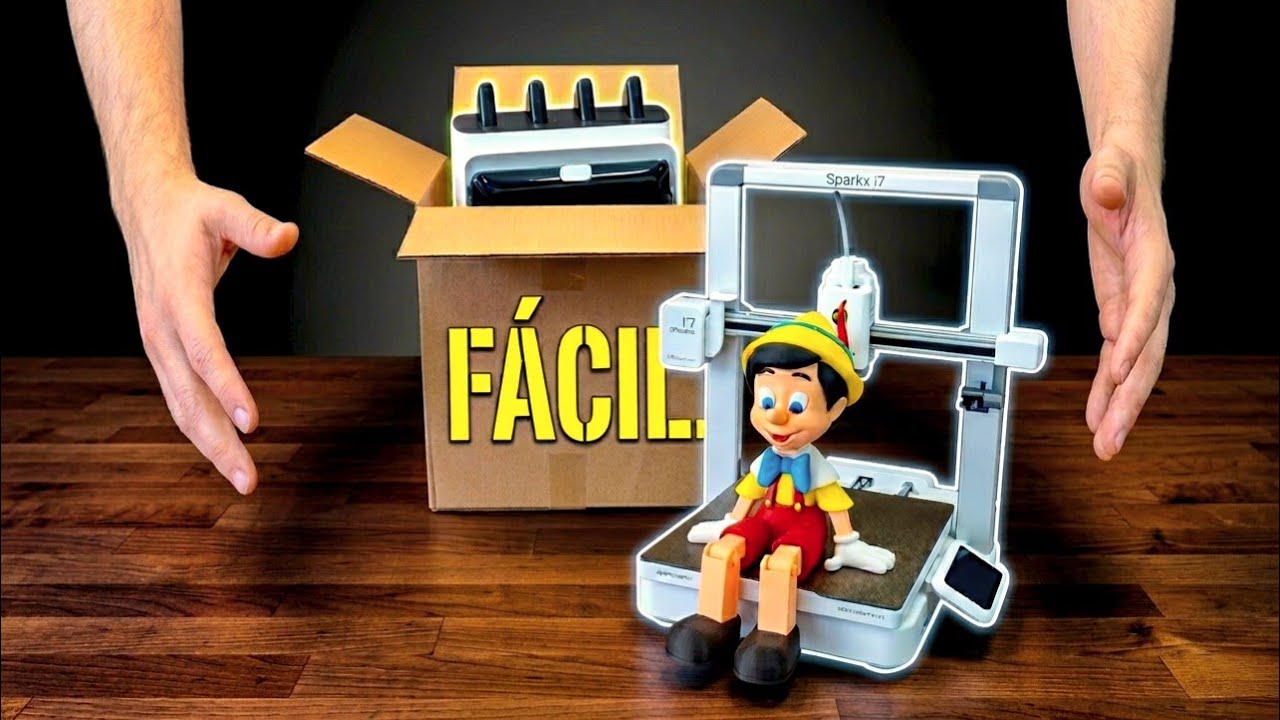 La IMPRESORA CHINA 3D más "FÁCIL" del MUNDO | Creality Sparkx i7