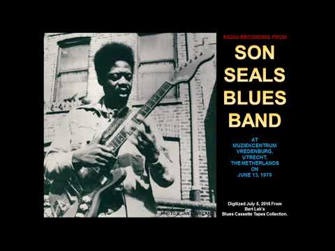 SON SEALS BLUES BAND - Utrecht, The Netherlands 1979