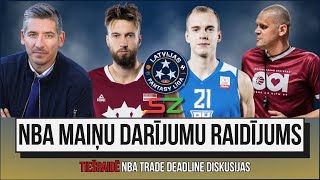 NBA “Trade Deadline” tiešraide | Peiners, Valters, Dārgais un Senkēvičs