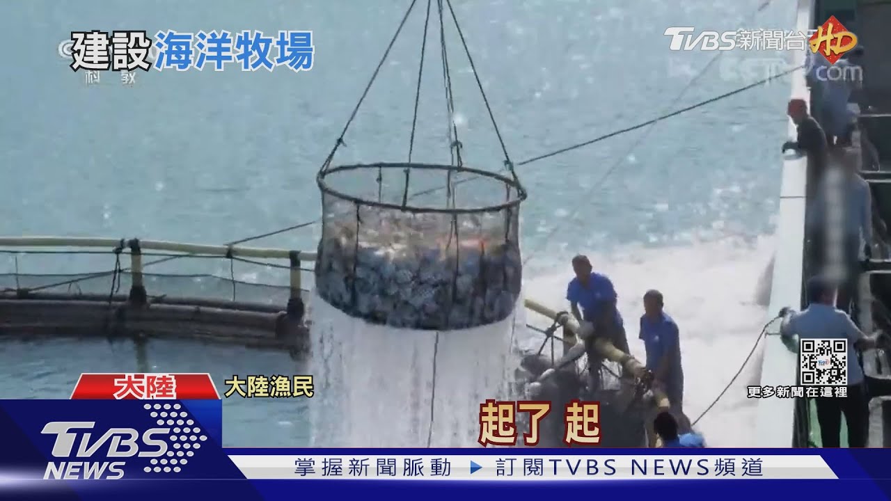 大陸因應糧食安全警訊 積極建設「海洋牧場」