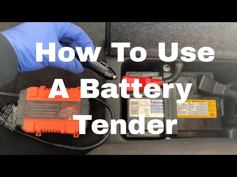 How To Properly Use A Battery Tender: for charging and maintaining