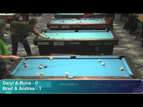 2014 WBCA Championships - Doubles - Daryl and Rona vs Brad a