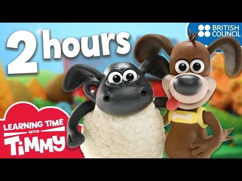 2 HOUR COMPILATION 🔠 Learn Words and Numbers with Timmy 🔢 Full Episodes
