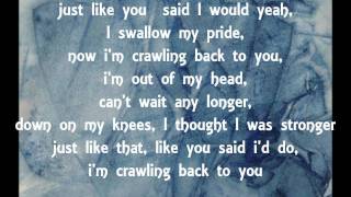 Crawling back To You - Daughtry Lyrics