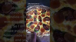 Homemade Yeast-Free Pizza Recipe for Candida Overgrowth and Palm Oil Allergy