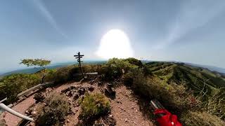 鳴神山・桐生岳の山頂風景