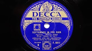 Geraldo and His Orchestra – September in the Rain