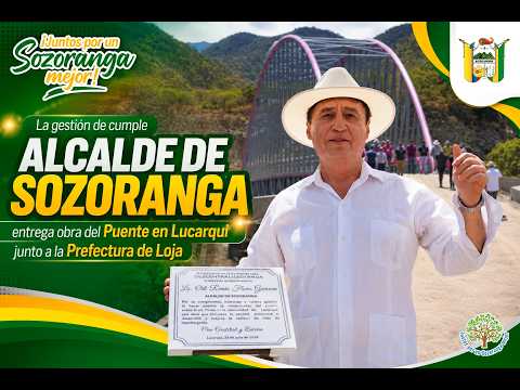🚧🌉 Orli Renán Flores entrega una obra histórica que impulsa el desarrollo de Lucarqui 🙌✨