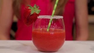 How to Make a Strawberry Daiquiri Using a Sweet &amp; Sour Mix : Mojito &amp; Daiquiri Recipes