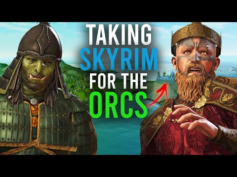 Destroying SKYRIM as an ORC in Elder Kings 2