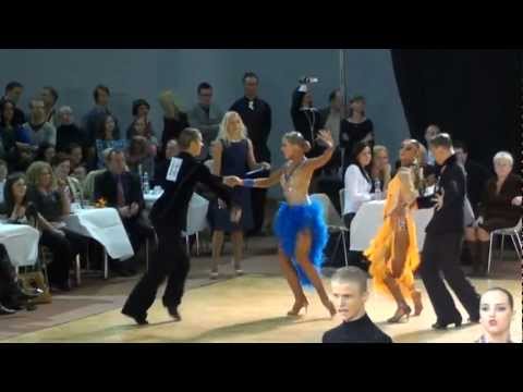 LČ LA 2012 Youth Arturs Freimanis - Paula Kukute 1.2fin samba