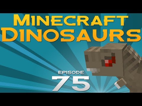 Minecraft Dinosaurs! - Episode 75 - A fossil a day keeps the raptor away