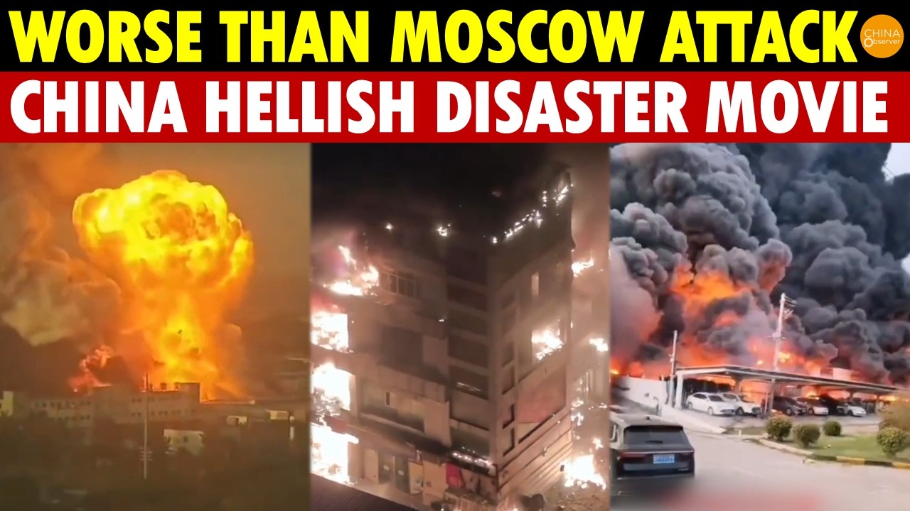 Chinese Arson Cases Surge—No War Needed, China Tears Itself Apart and Blows Itself Up