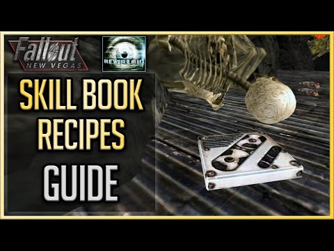 Fallout New Vegas: Old World Blues - All Skill Book Recipes Locations